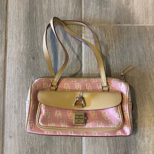 REAL Dooney & Bourke Pink Purse, Good condition!